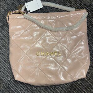 Vintage Chanel Tote Bag with Coin Purse